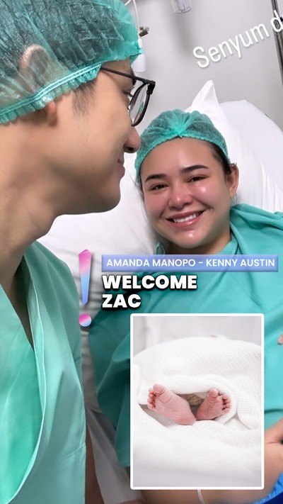 Video: Amanda Manopo Resmi Jadi Ibu, Kenny Unggah Kaki Mungil Anak