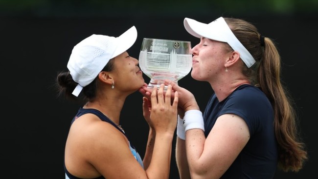 Janice Tjen/Talia Gibson juara ganda putri Birmingham Open 2026.