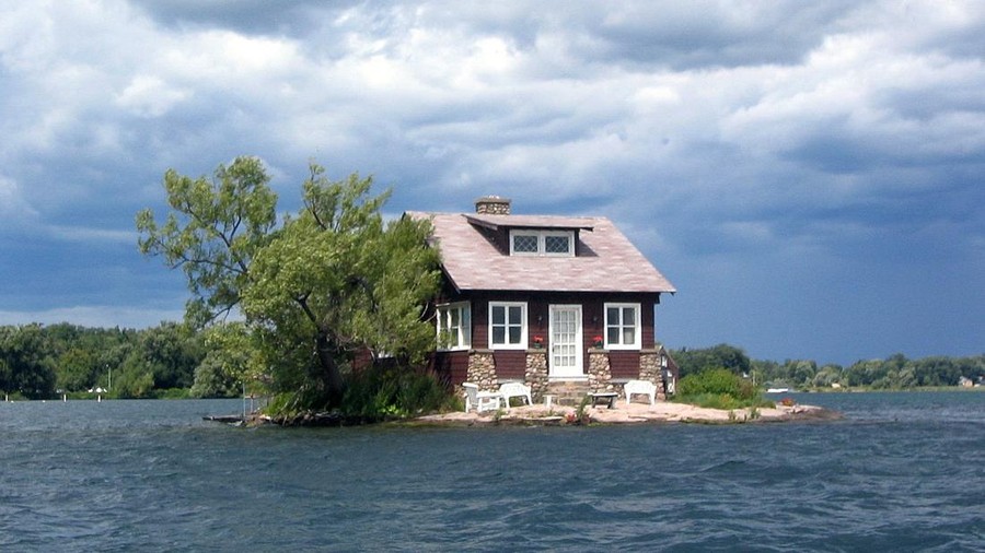 Just Room Enough Island