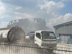 Kebakaran Pabrik Pengolahan Ikan di Pati Hanguskan 70% Bangunan