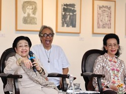Megawati-GKR Hemas Buka Pameran Mata Hati Soekarno di Jogja