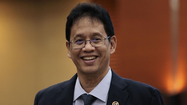 Indonesian Finance Minister Purbaya Yudhi Sadewa attends a monthly media briefing on the state budget at the Finance Ministry in Jakarta on June 5, 2026. (Photo by YASUYOSHI CHIBA / AFP)