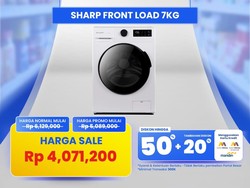Mesin Cuci Sharp Jadi Segini di Transmart Full Day Sale
