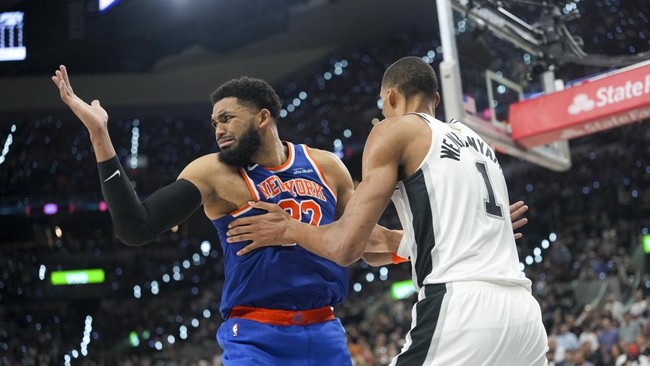 FOTO: Knicks Unggul 2-0 Atas Spurs di Final NBA 2026
