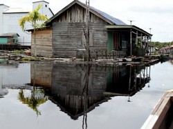 Cara Mendirikan Rumah Lanting Ala Orang Dayak, Tak Cuma Perkara Material