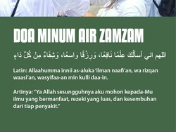 Doa Minum Air Zamzam