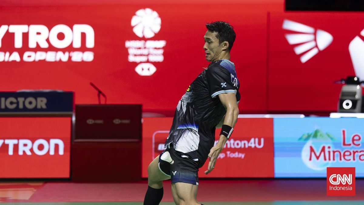 Kalah di Final Indonesia Open, Jonatan Akui Tak Bisa Atasi Tekanan