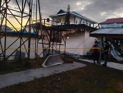 6 Ruangan Gedung FIPP Unima di Tomohon Terbakar Diduga Dipicu Korsleting