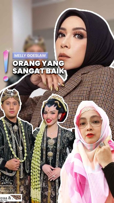 Video: Anak Teddy Syach Nikah, Melly Goeslaw Kenang Rina Gunawan