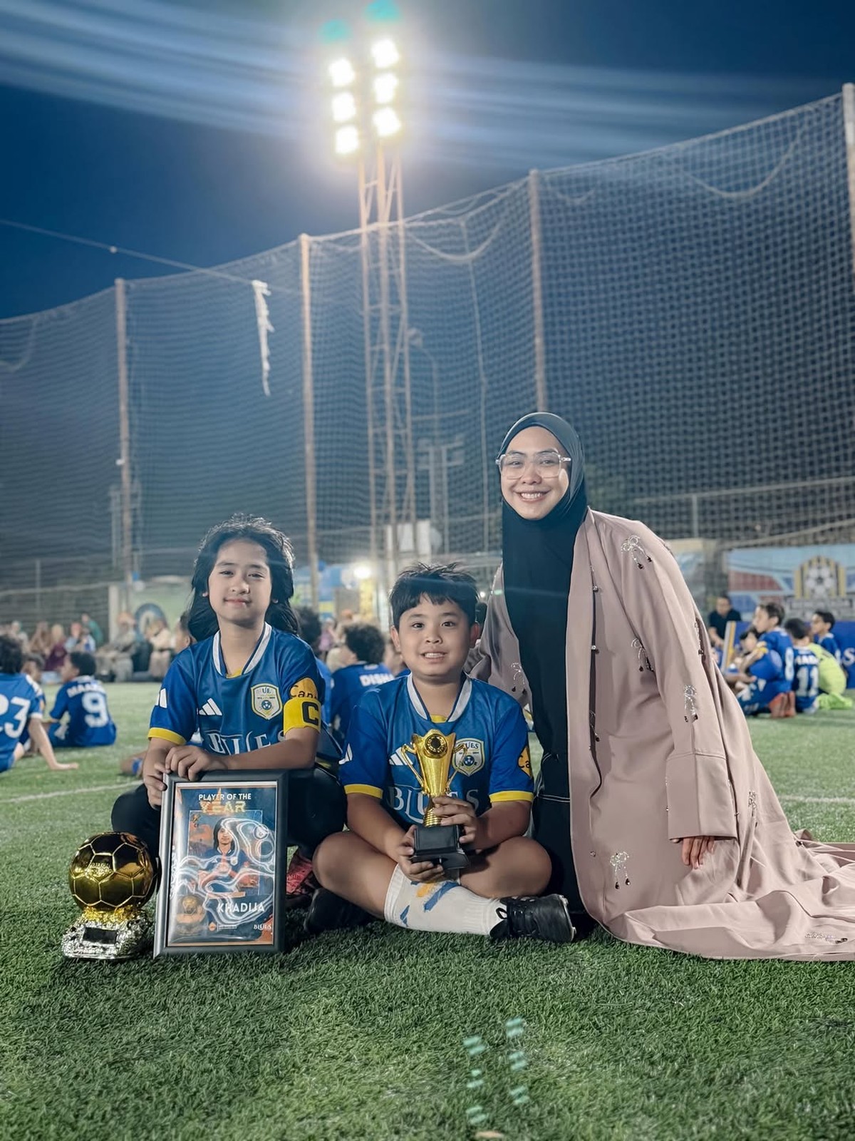 Khadeejah&comma; putri Oki Setiana Dewi raih player of the year&period;