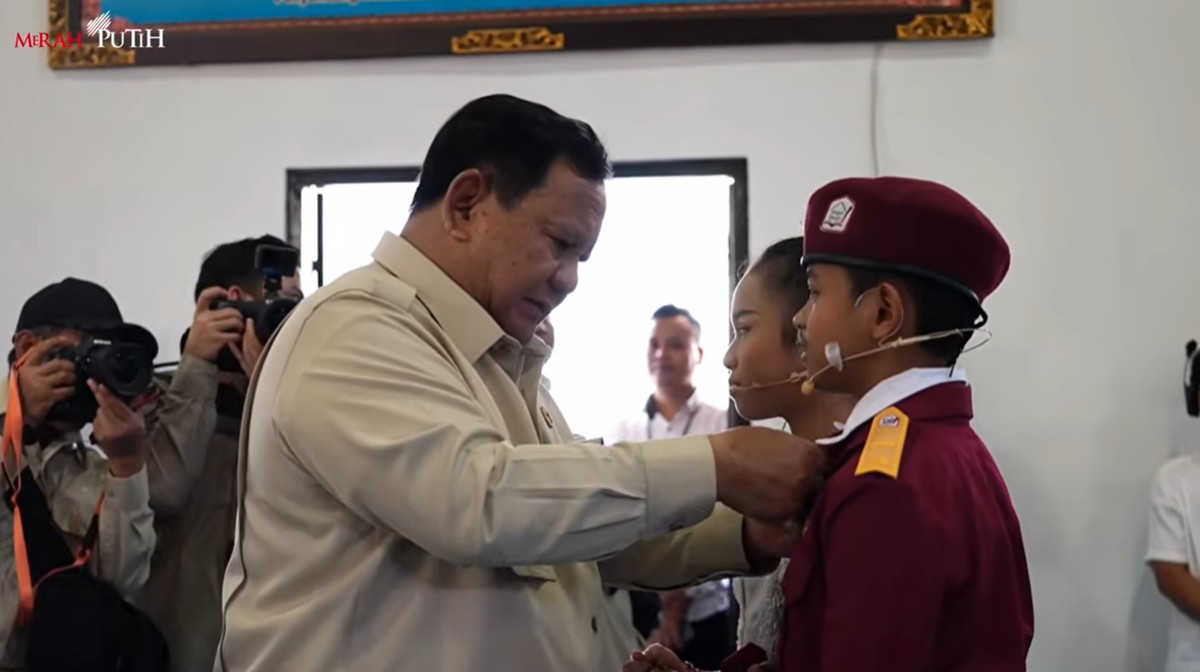 Prabowo "Curhat" ke Siswa Sekolah Rakyat: Saya Juga Sering Diejek