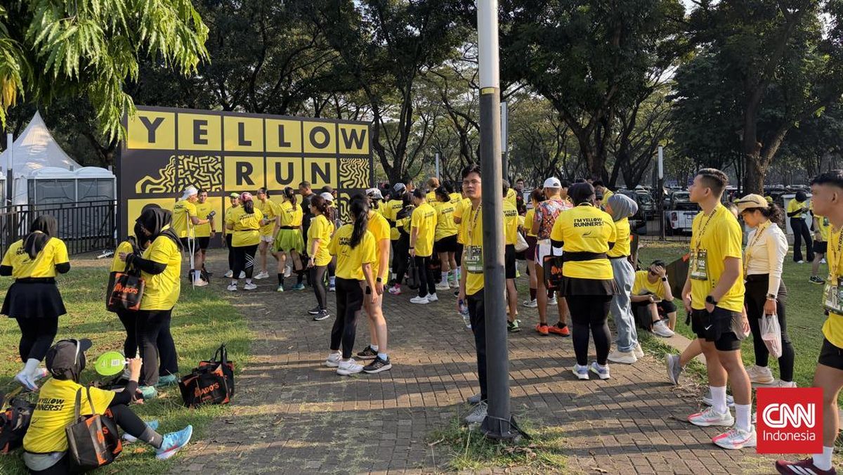 Pelari Berbaju Kuning Penuhi GBK, Antusias Ikuti Yellow Run 2026