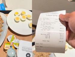Cuma Pesan Telur dan Roti di Hotel, Pria Ini Kaget Bayar Rp 437 Ribu