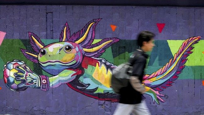 Axolotl, hewan yang kini jadi maskot Piala Dunia 2026, ternyata terancam punah.
