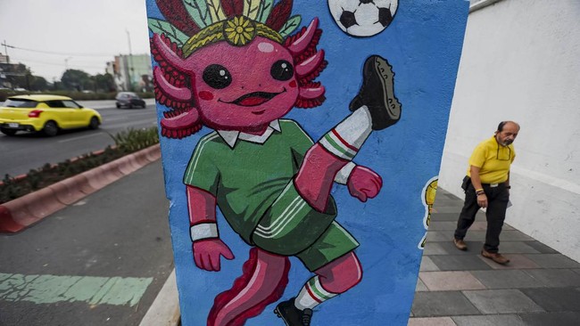 Axolotl, hewan yang kini jadi maskot Piala Dunia 2026, ternyata terancam punah.