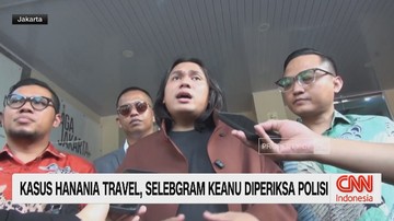 VIDEO: Kasus Hanania Travel, Selebgram Keanu Diperiksa Polis