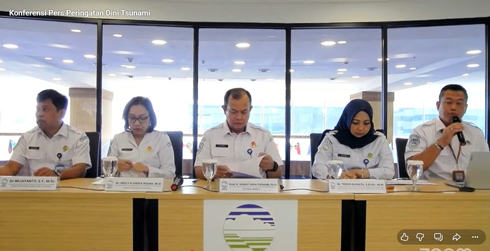 Kepala BMKG Teuku Faisal Fathani