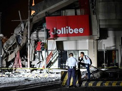 Video Rekaman Drone Perlihatkan Kerusakan Akibat Gempa M 7,8 di Filipina