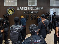 134 Napi High Risk Dipindah ke Nusakambangan