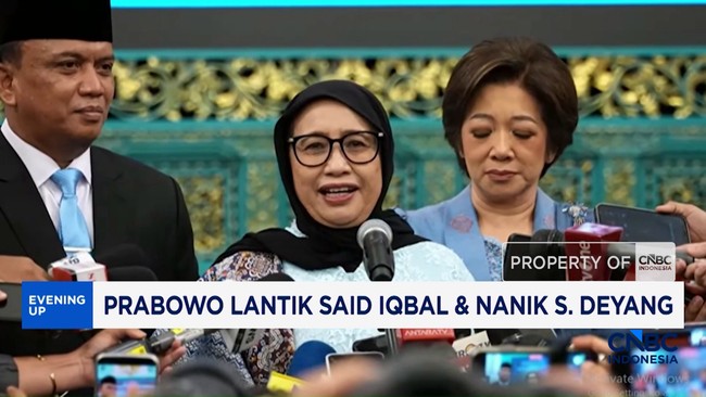 Video: Prabowo Lantik Said Iqbal dan Nanik S. Deyang