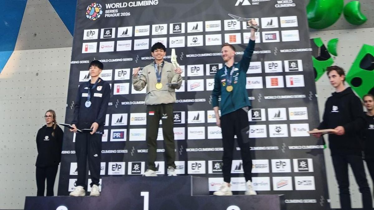 Klasemen World Climbing Series 2026: Putra Tri Naik Ke Posisi 2 Dunia