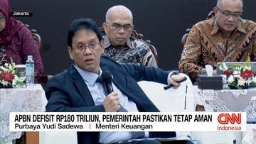 VIDEO: APBN Defisit Rp180 Triliun, Pemerintah Pastikan Tetap
