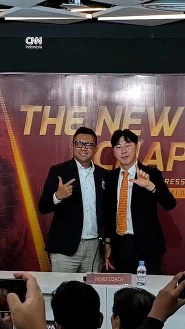 Momen Kemunculan Shin Tae Yong Jadi Pelatih Persija Jakarta