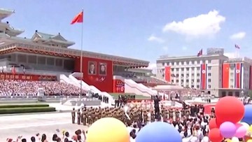 Sambutan Mewah dan Meriah Kim Jong Un buat Xi Jinping di Pyo
