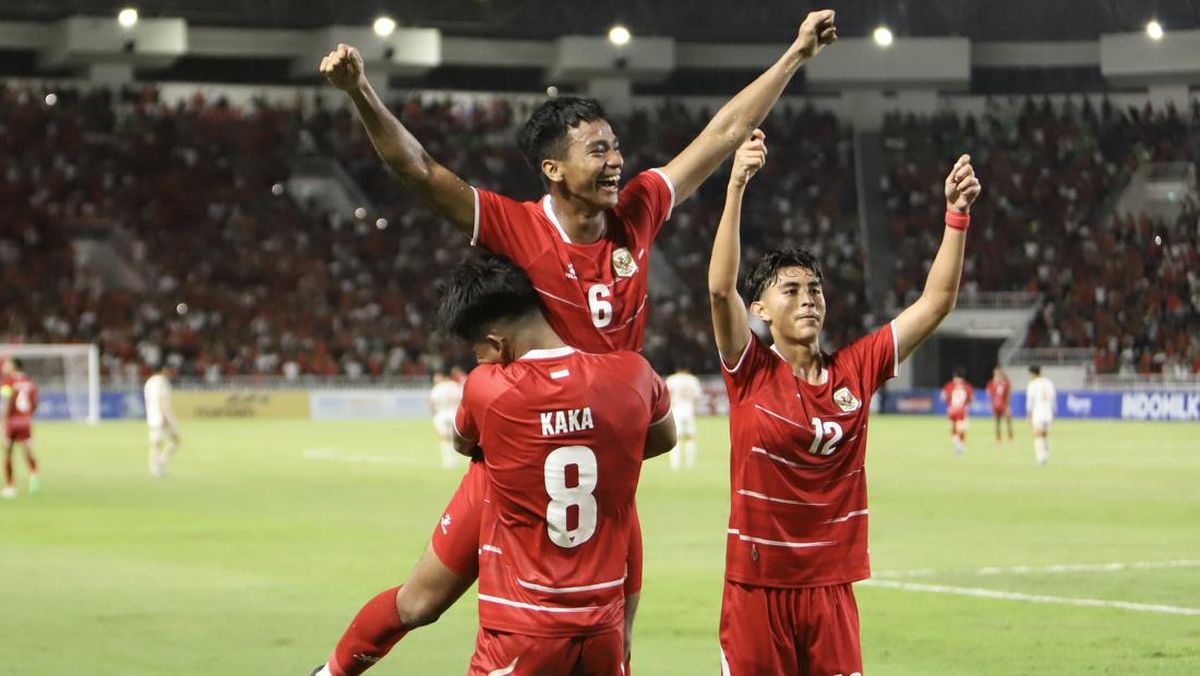FOTO: Timnas Indonesia U-19 Lolos Semifinal usai Gebuk Vietnam