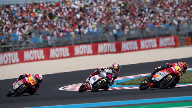 Veda Ega usai Finis 16 di Moto3 Hungaria: Benar-benar Balapan Berat