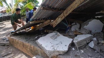 Warga Kepulauan Sangihe Terdampak Gempa Filipina