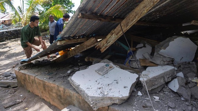 Warga Kepulauan Sangihe Terdampak Gempa Filipina