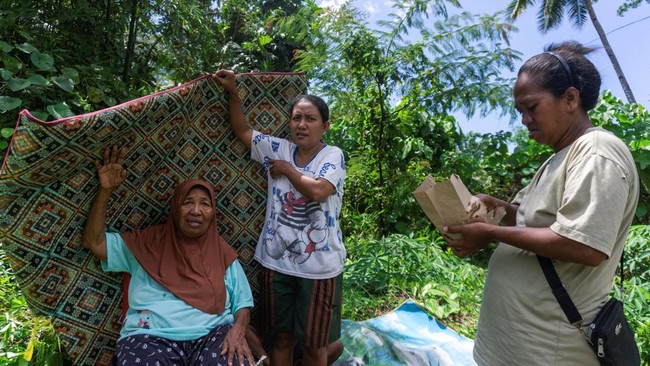 Warga Kepulauan Sangihe Terdampak Gempa Filipina