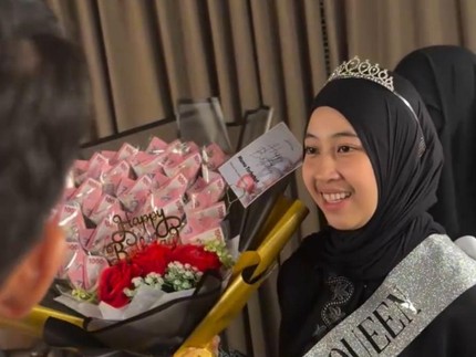 Adiba Khanza Ultah ke-26, Dapat Kejutan Manis dari Suami dan Keluarga