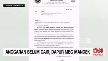 VIDEO: Anggaran Belum Cair, Dapur MBG Mandek