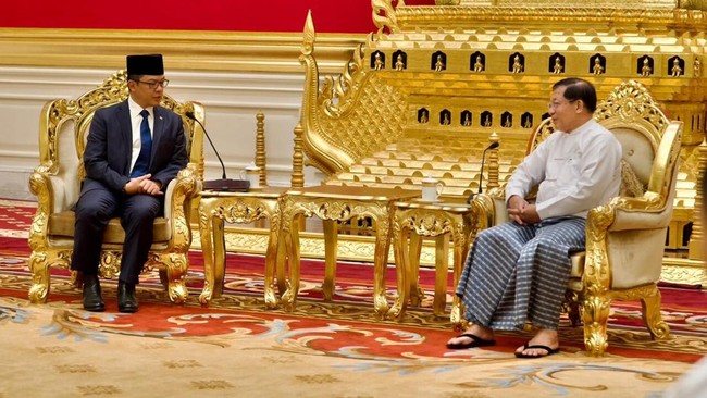 Menteri Luar Negeri RI, Sugiono, melakukan kunjungan ke Naypyidaw, Myanmar, dan melaksanakan kunjungan kehormatan kepada Presiden Myanmar, Y.M. Min Aung Hlaing. Dalam pertemuan tersebut, Menlu Sugiono menyampaikan pesan Presiden RI, Prabowo Subianto,