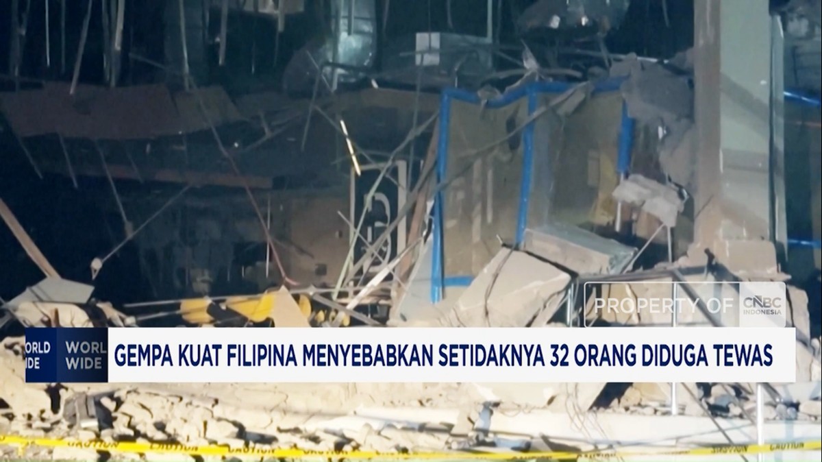 Video: Gempa Filipina Menyebabkan Setidaknya 32 Orang Diduga Tewas