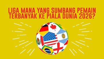 INFOGRAFIS: Liga Mana yang Sumbang Pemain Terbanya