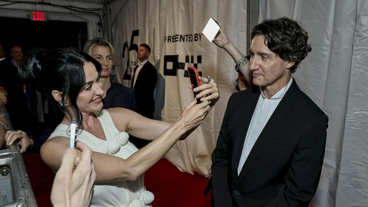 Justin Trudeau and Katy Perry attend