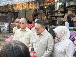 KSP Sidak Pasar Kramat Jati-Cipinang, Pastikan Pasokan Pangan Aman