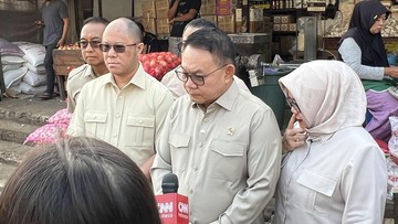 KSP Dudung Sidak Pasar, Pastikan Pasokan Pangan Aman
