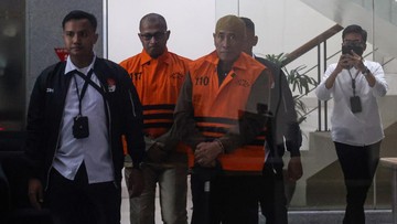 FOTO: KPK Tahan Direktur Maktour dan Ketum Kesthur