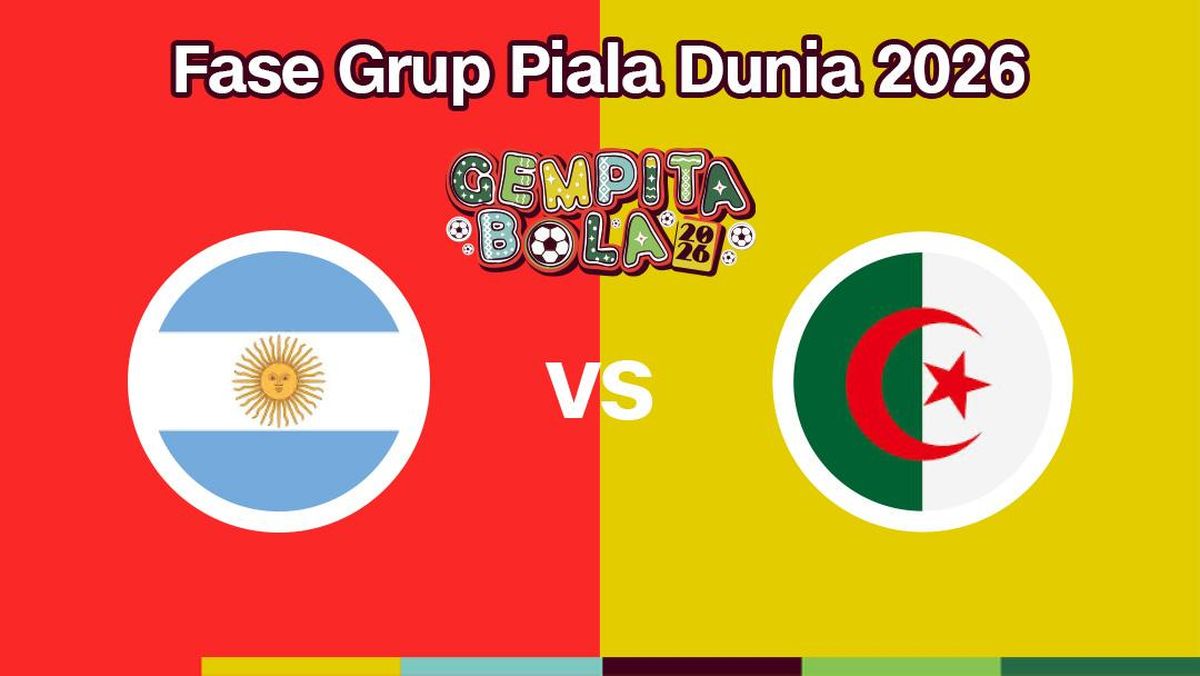 LIVE REPORT: Argentina vs Aljazair di Piala Dunia 2026