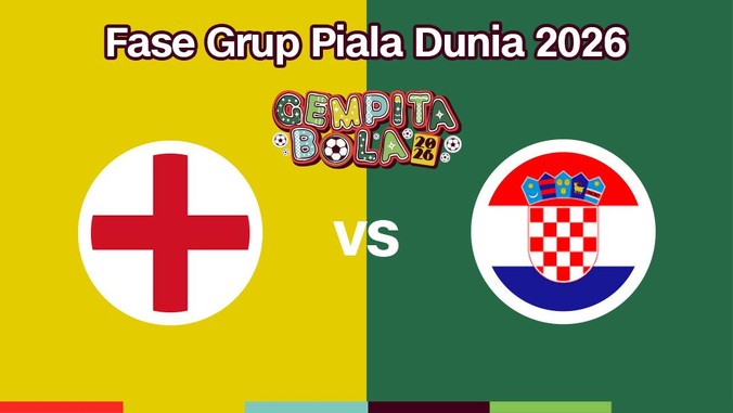 Live Report Piala Dunia 2026 - INGGRIS VS KROASIA