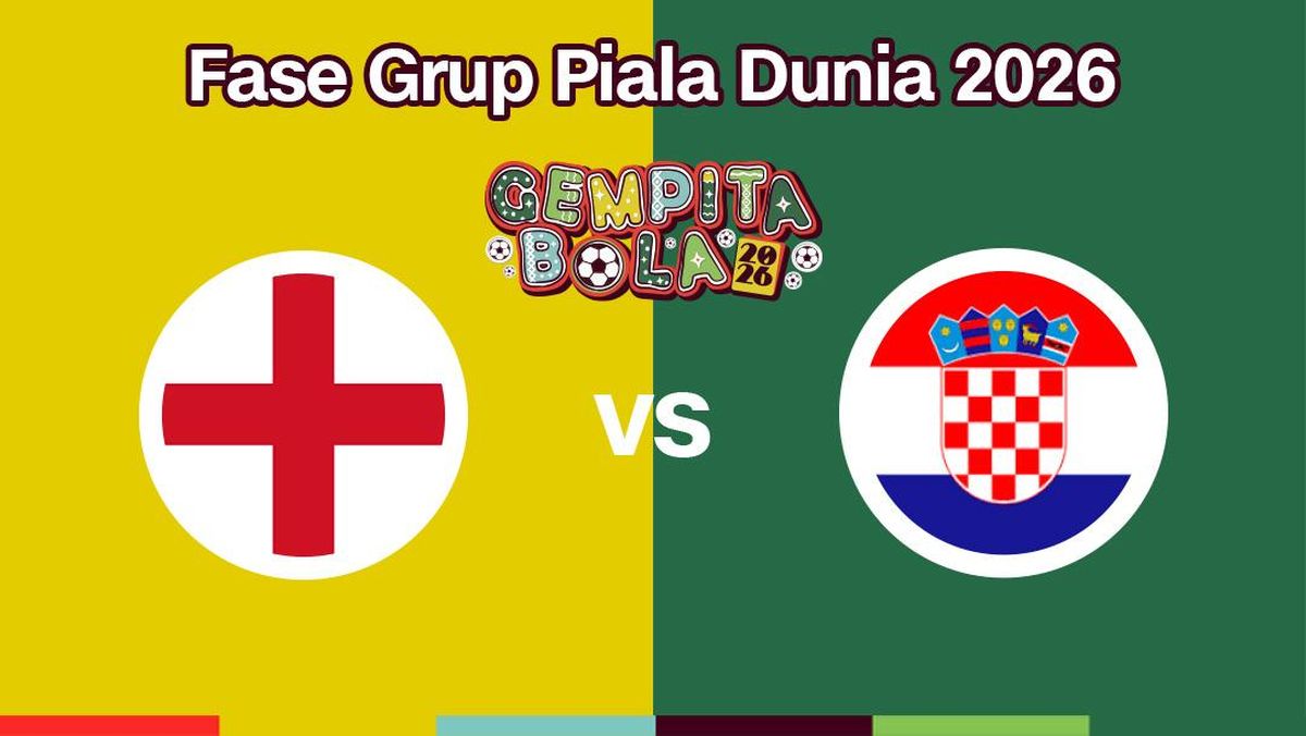 Live Report: Inggris Vs Kroasia Di Piala Dunia 2026