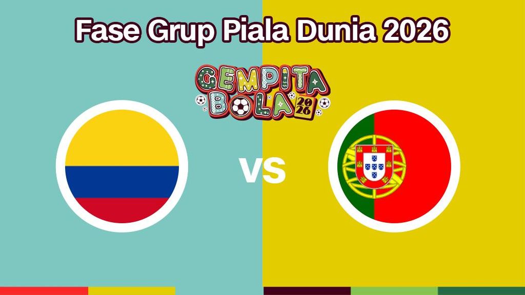 LIVE REPORT: Kolombia vs Portugal di Piala Dunia 2026