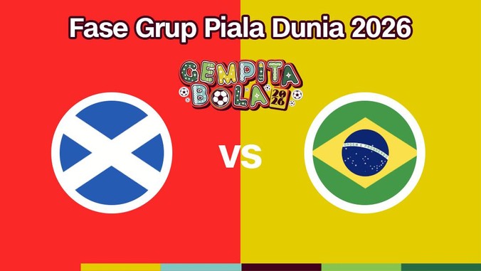 Live Report Piala Dunia 2026 - SKOTLANDIA VS BRASIL