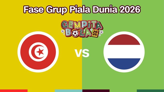 Live Report Piala Dunia 2026 - TUNISIA VS BELANDA