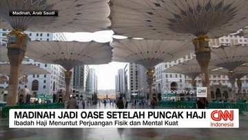 VIDEO: Madinah Jadi Oase Setelah Puncak Haji