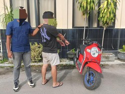 Demi Judol, Pria Palangka Raya Gasak Motor Jemaah yang Salat Magrib di Masjid